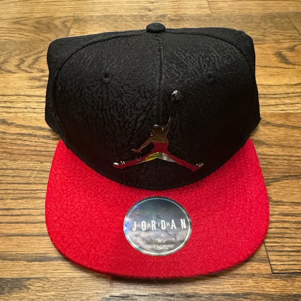 Jordan Jumpman Black & Red Youth Cap – New Without Tags